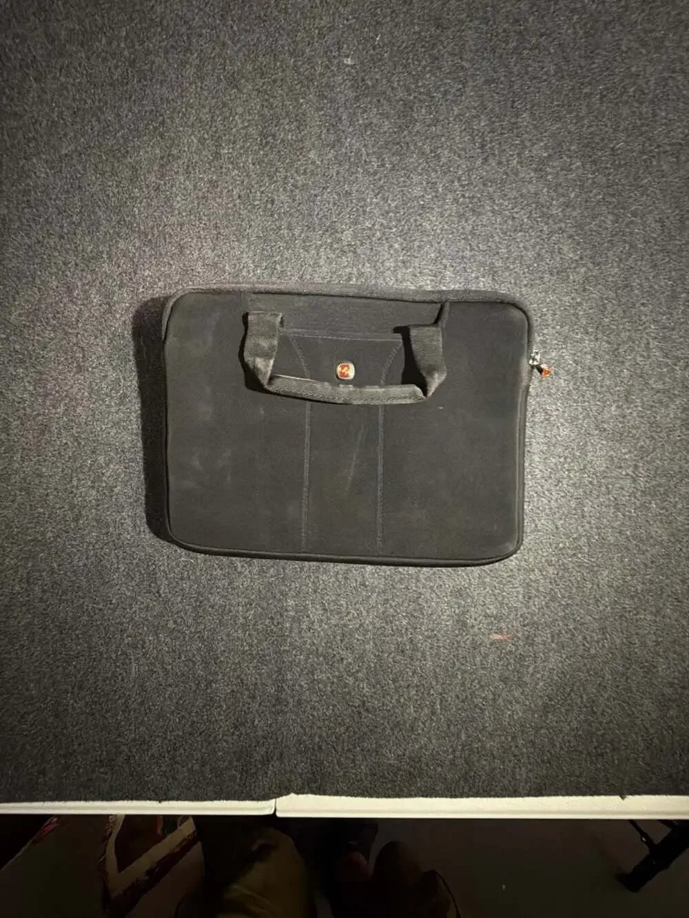 Wenger SwissGear Legacy Black Padded Laptop Briefcase Slimcase